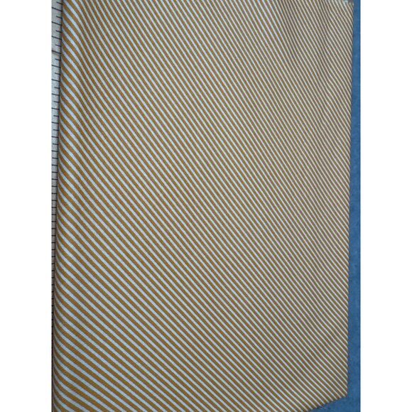 Orange & White Striped Cotton Quilting Fabric By Bonnie & Camille For Moda 24" x - Picture 8 of 8